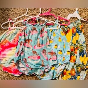 Posh peanut bubble romper bundle